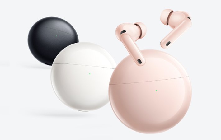 HUAWEI FreeBuds 7i dan charging case warna