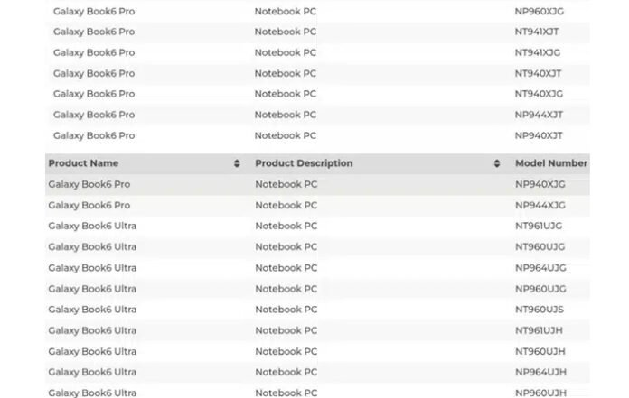 Samsung Galaxy Book 6 Pro dan Ultra Kantongi Sertifikasi Bluetooth