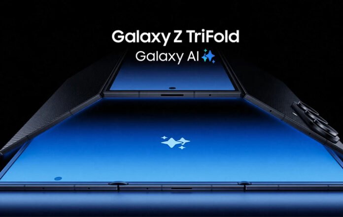 Samsung Galaxy Z TriFold dengan dua engsel titanium dan rangka Advanced Armor Aluminum