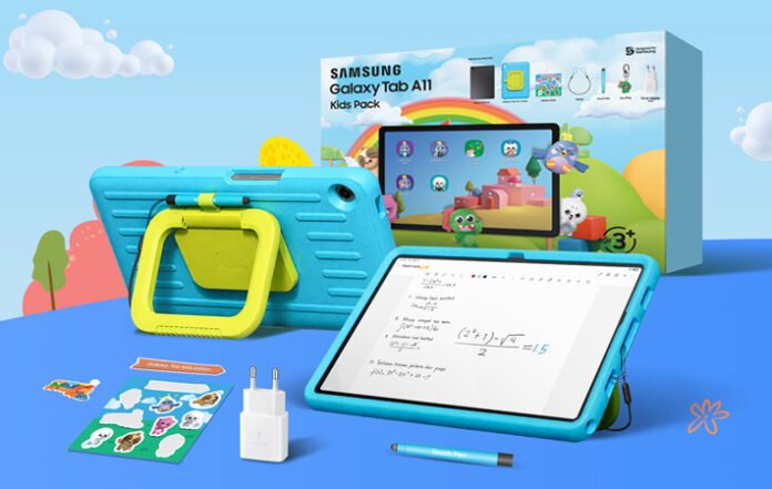 Spesifikasi Galaxy Tab A11 Kids Pack: Helio G99 & AI Solve Math