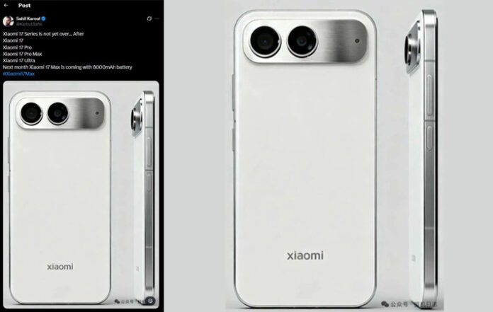 Xiaomi Siap Rilis Xiaomi 17 Max dengan Baterai Jumbo 8000mAh