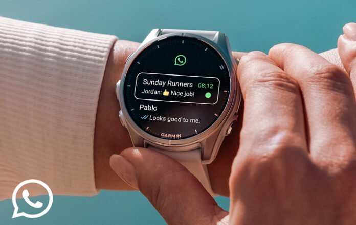 Akhirnya! Aplikasi WhatsApp Kini Hadir di Smartwatch Garmin