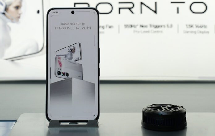 Nubia Neo 5 GT Meluncur di MWC 2026, Hp Gaming dengan Kipas Internal