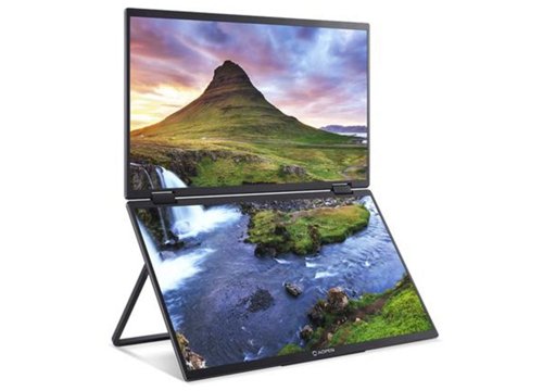 Acer AOPEN 16PD3Q: Dual Screen Portable untuk Multitasking Maksimal