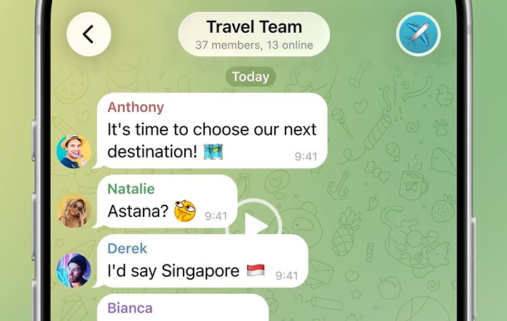 Fitur baru telegram