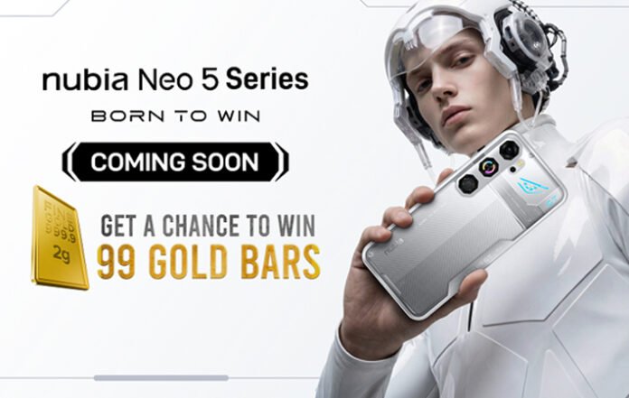 Kampanye Mystery Box nubia Neo 5, Berhadiah 99 Emas