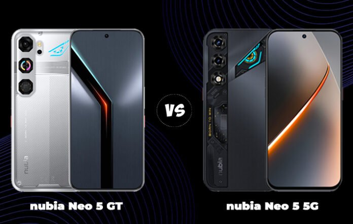 nubia Neo 5 GT vs nubia Neo 5 5G, Mana yang Lebih Pas?