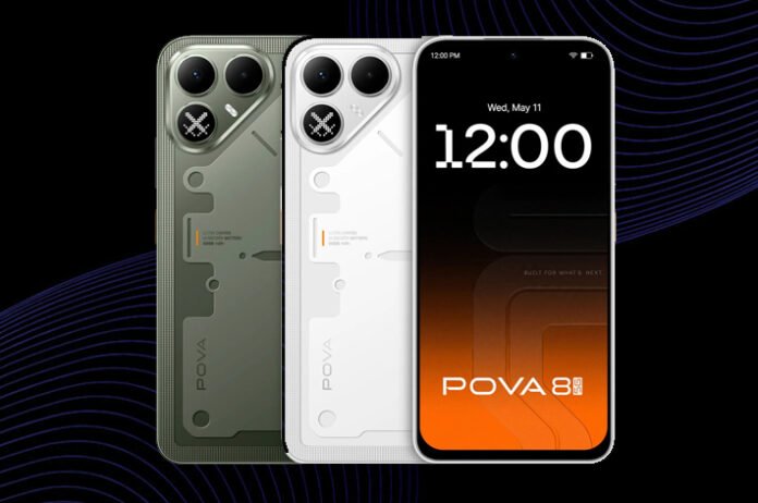 Spesifikasi HP TECNO POVA 8 5G Terbaru, Baterai 8000mAh!