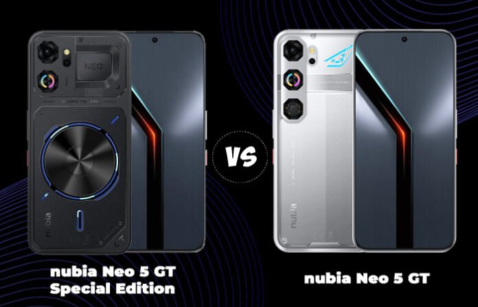 nubia Neo 5 GT vs nubia Neo 5 GT Special Edition